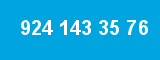 924 143 35 76